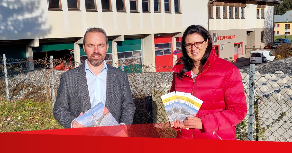 Photovoltaik-Anlage auf dem Gemeindeamt