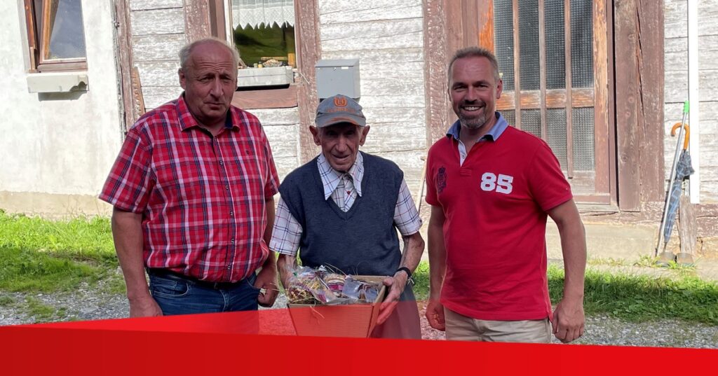 Langj&auml;hriges Mitglied feiert seinen 95. Geburtstag
