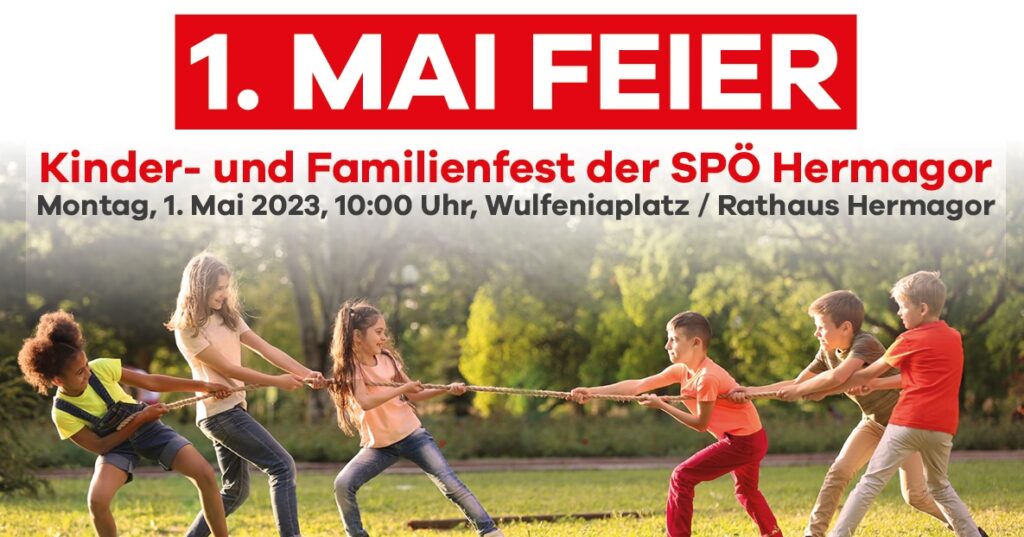 Einladung &ndash; 1. Maifeier
