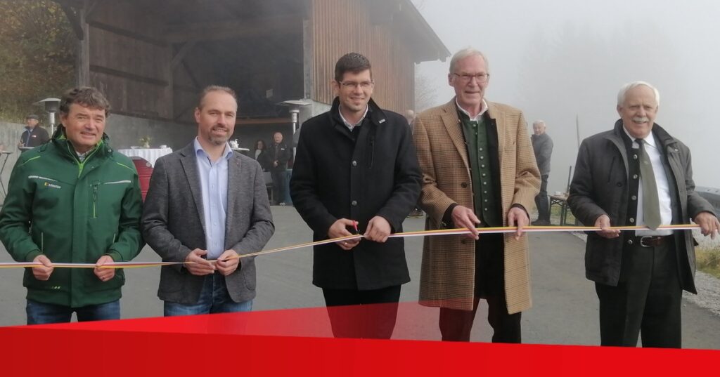 Weganlage &bdquo;Forst &ndash; Reisach&ldquo; saniert und er&ouml;ffnet