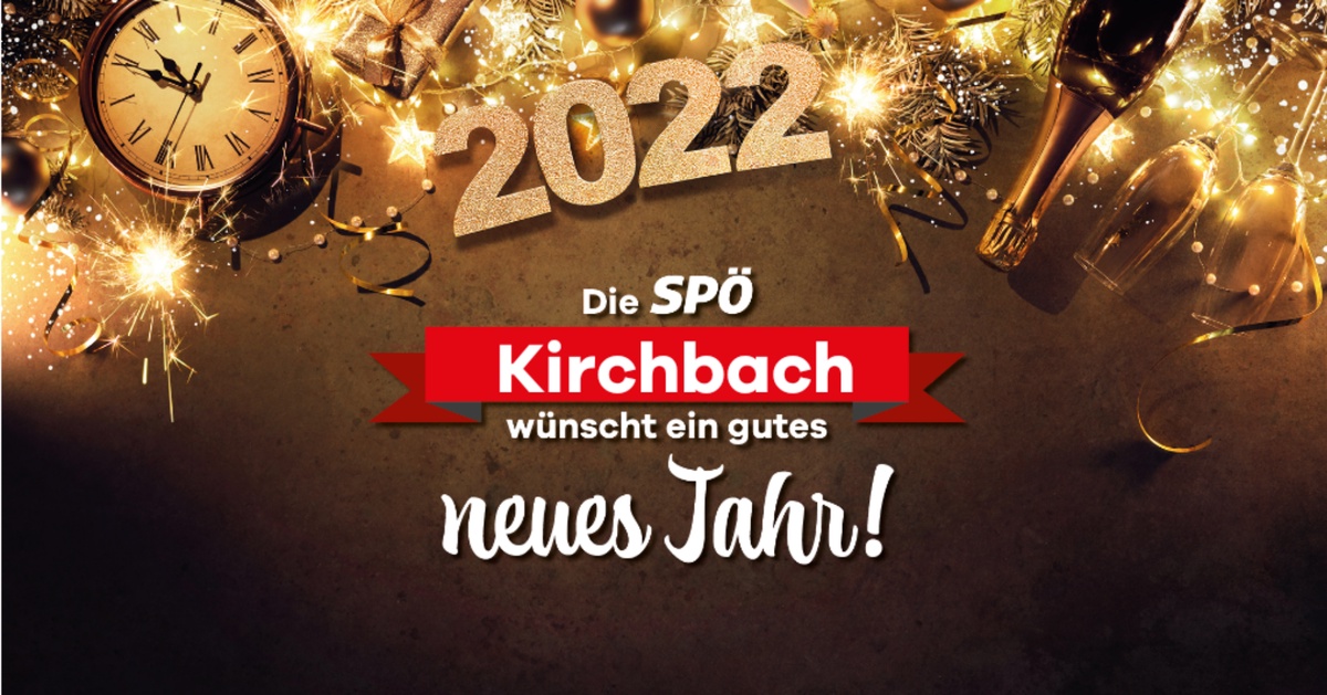 Wir w&uuml;nschen ein gl&uuml;ckliches und gesundes Jahr 2022!