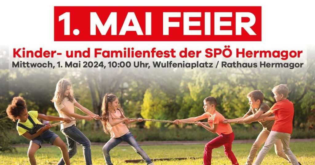Einladung 1. Maifeier